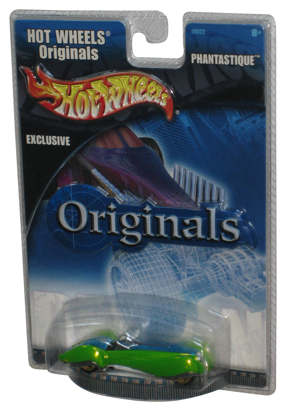 Hot Wheels Originals (2001) Green Phantastique Exclusive Toy Car