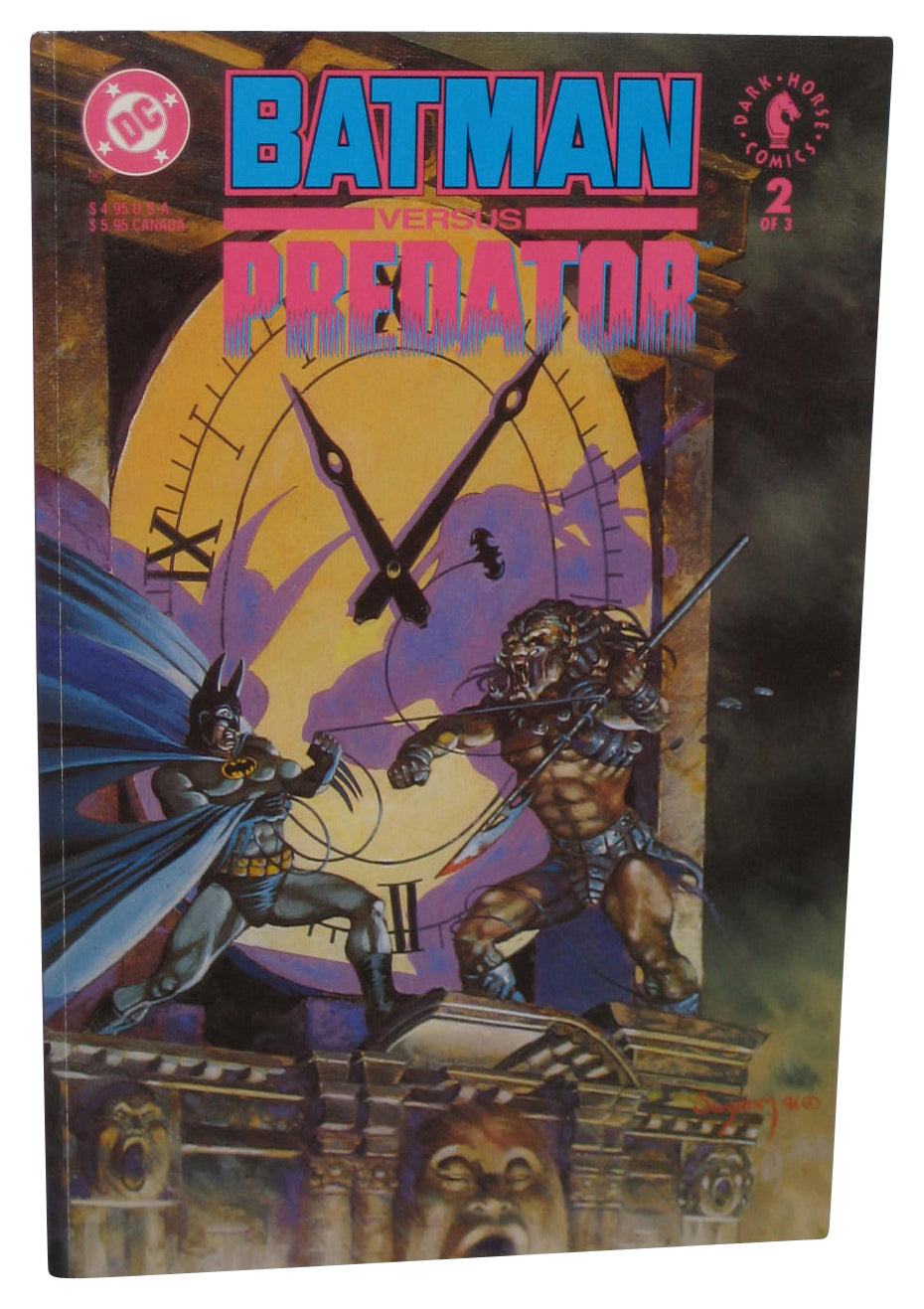 DC Comics Batman Versus Predator (1992) Paperback Book