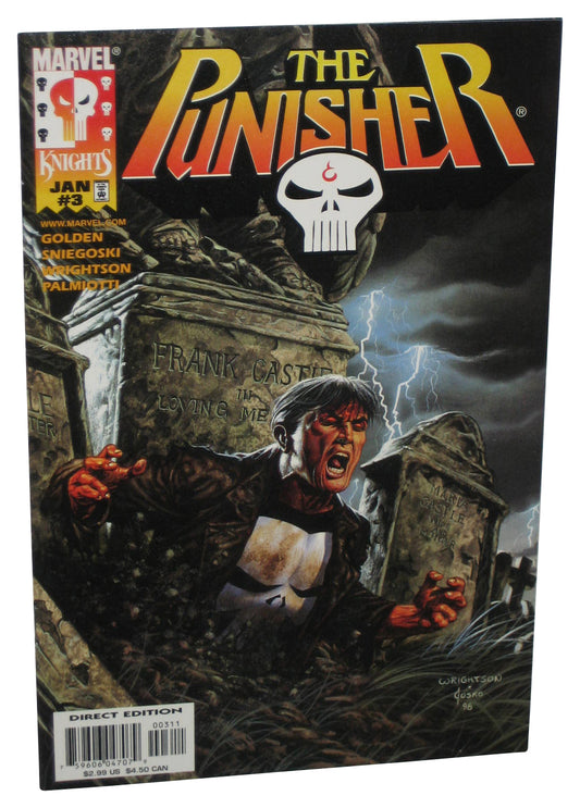 Marvel The Punisher Knights January 1999 Comic Book #3