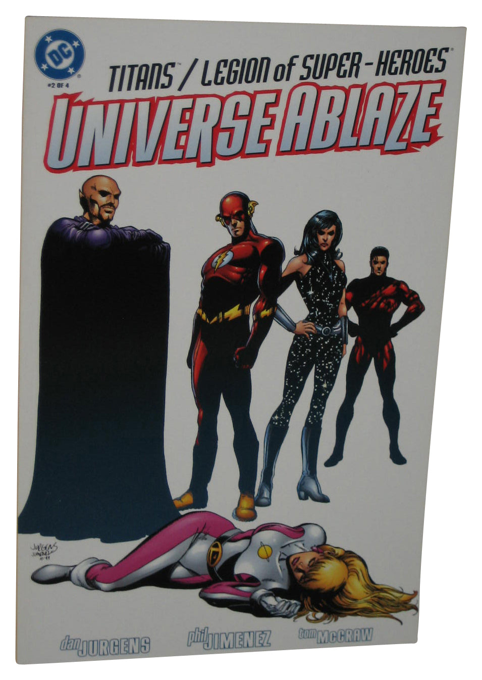 DC Comics Universe Ablaze (2000) Paperback Book