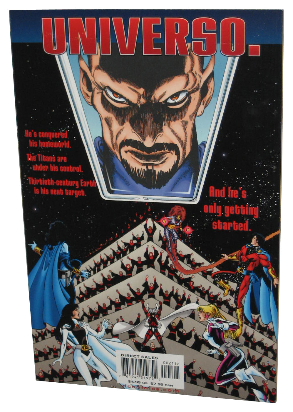 DC Comics Universe Ablaze (2000) Paperback Book