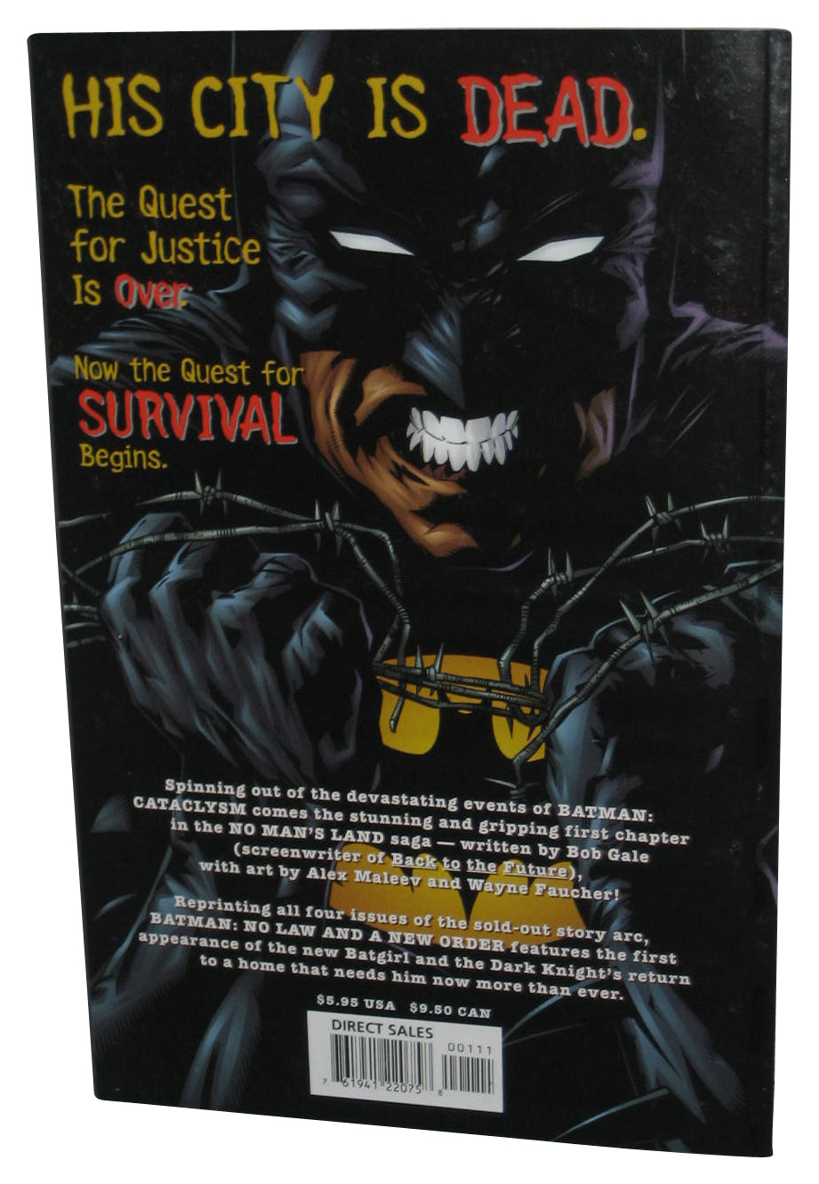 DC Comics Batman No Man's Land Law And A New Order (1999) Paperback Book