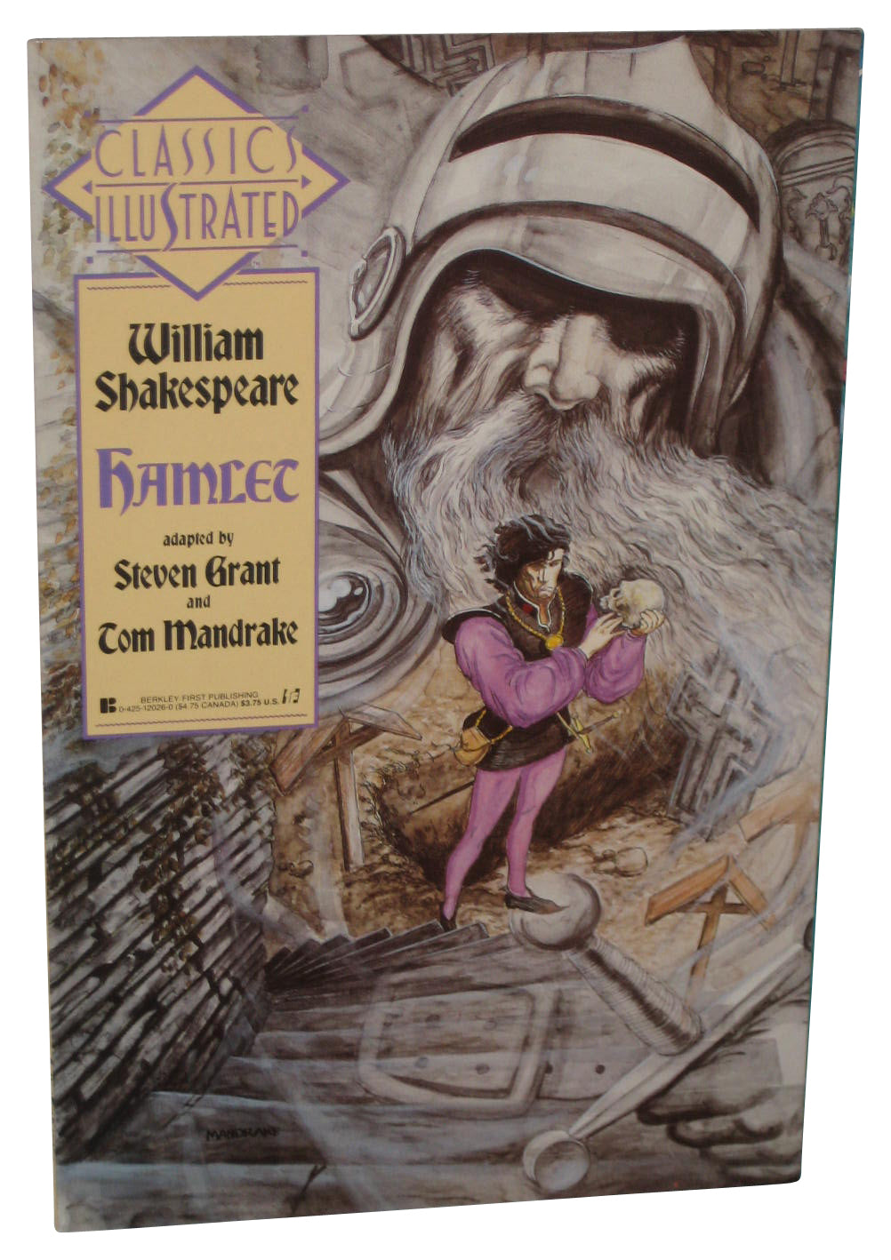 Classics Illustrated William Shakespeare Hamlet (1990) Paperback Book #5