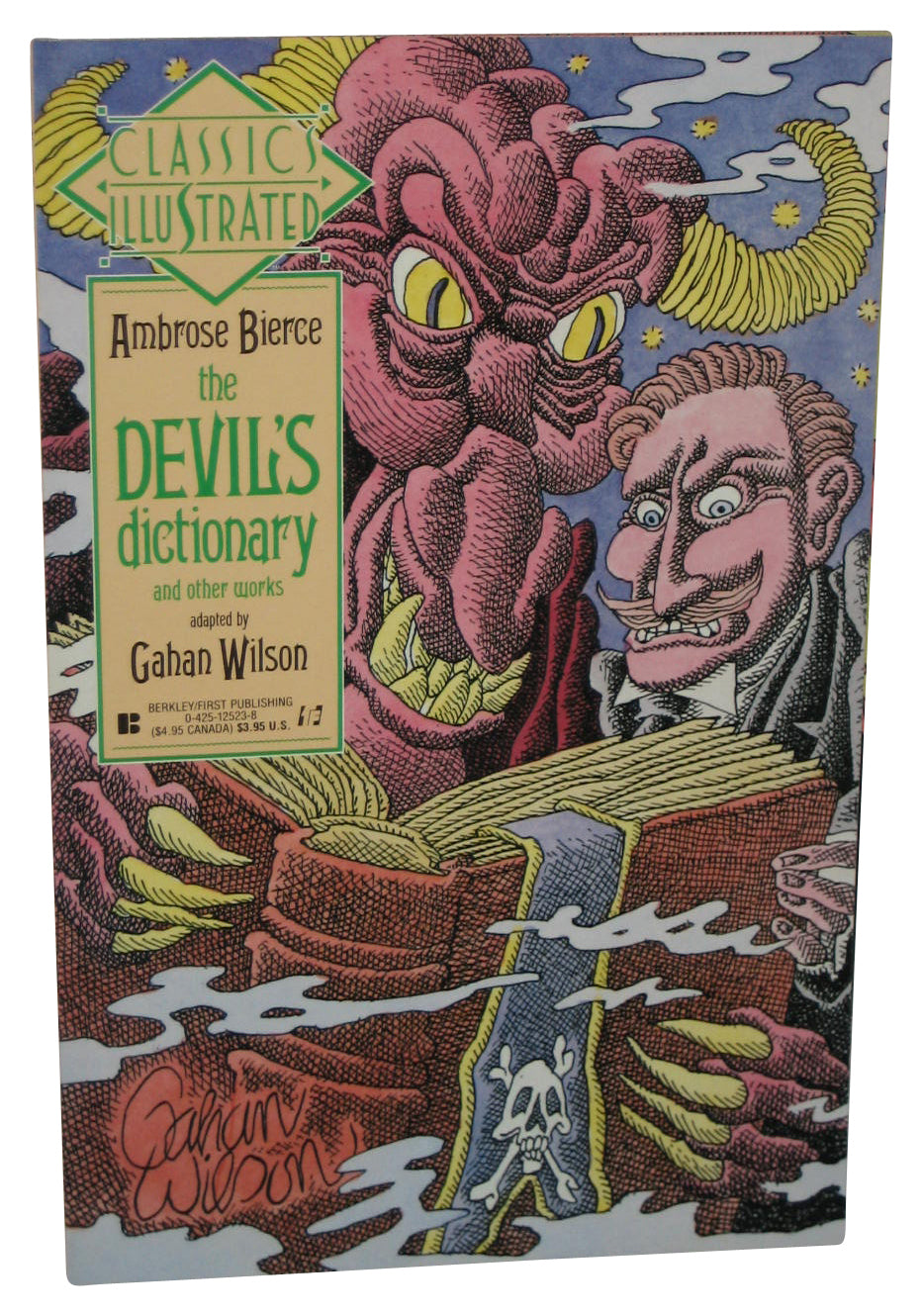 Classics Illustrated Ambrose Bierce The Devil's Dictionary (1991) Paperback Book