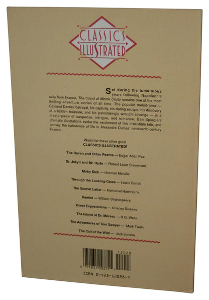 Classics Illustrated The Count of Monte Cristo Vol. 7 (1990) Paperback Book