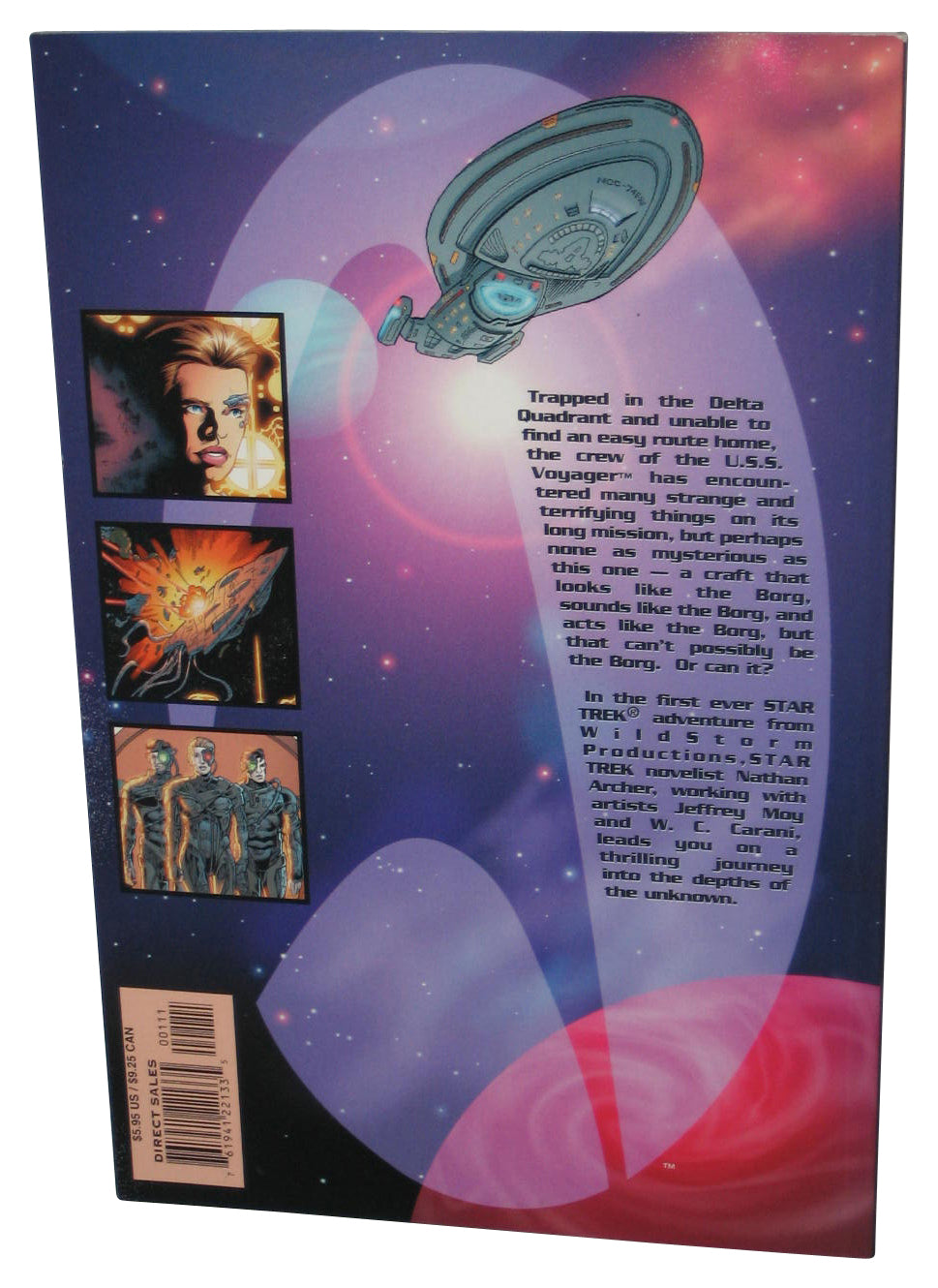 Star Trek Voyager False Colors (2000) Wildstorm Paperback Book