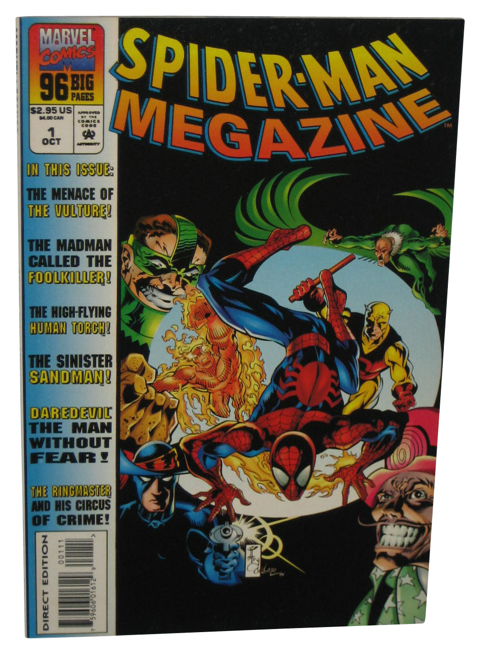 Marvel Comics Spider-Man Megazine (1994) Magazine Book #1