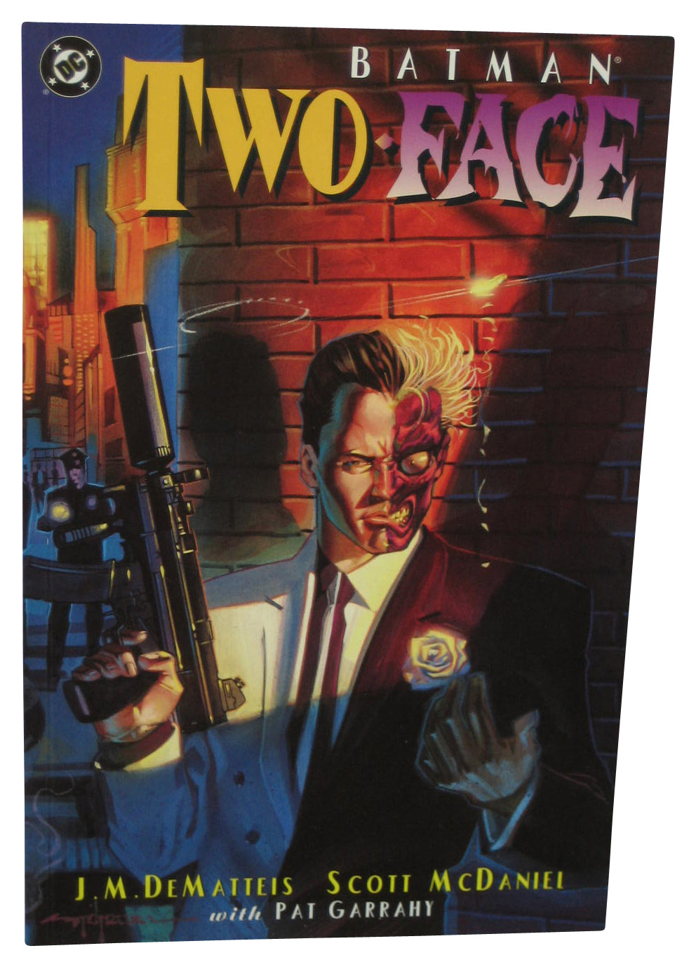 DC Comics Batman Two-Face Crime & Punishment (1995) Paperback Book
