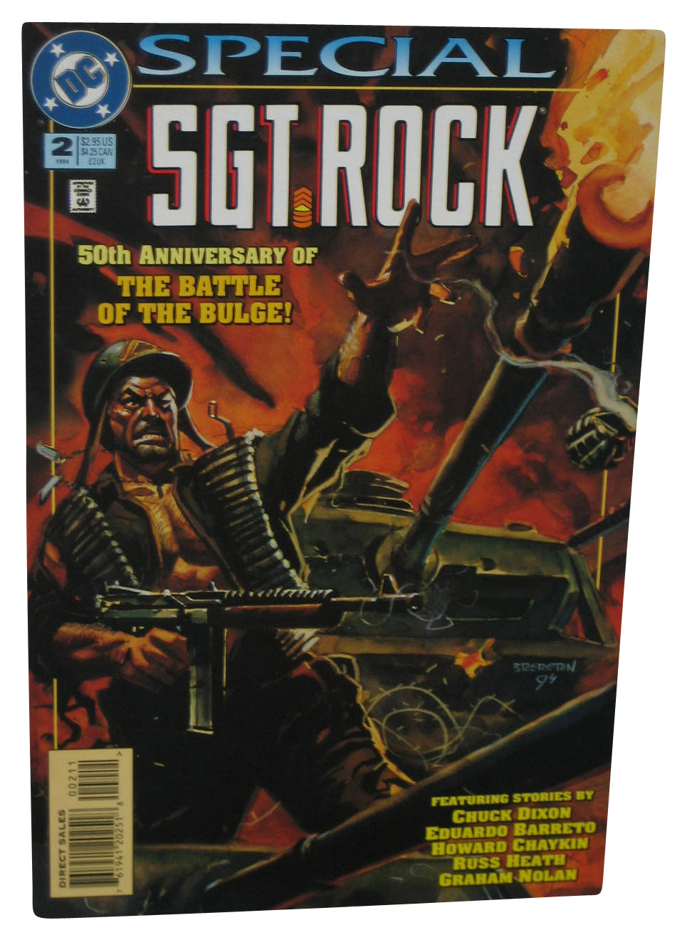 DC Comics Special Sgt Rock (1994) Battle of The Bulge Vol. 2 Paperback Book