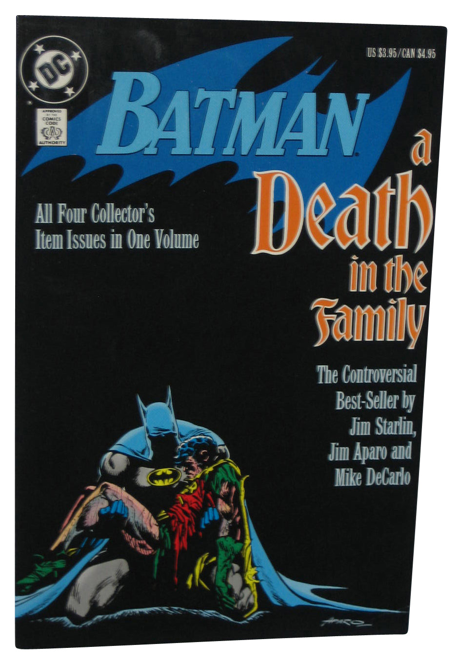 DC Comics Batman A Death In The Family (1989) Paperback Book