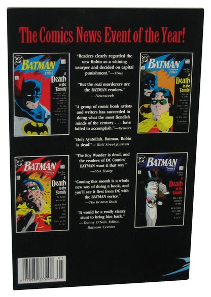 DC Comics Batman A Death In The Family (1989) Paperback Book