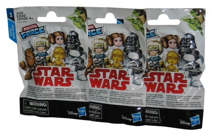 Star Wars Micro Force Series 1 Blind Mystery Mini Figure Lot - (3 Random Packs)