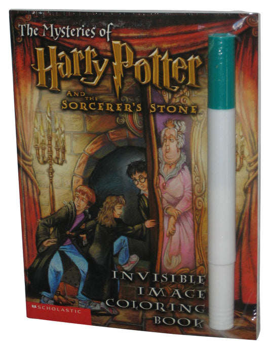 The Mysteries of Harry Potter And The Sorcerer's Stone Invisible Image Mini Coloring Book w/ Pen