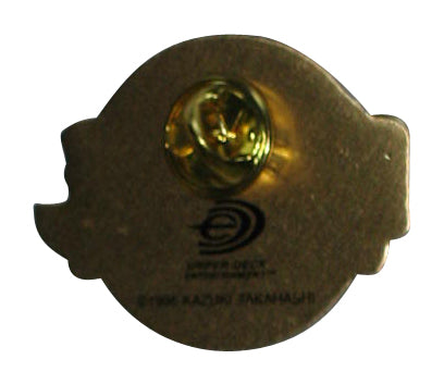 Yu-Gi-Oh! Upper Deck (1996) Kazuki Takahashi Circle Logo Pin