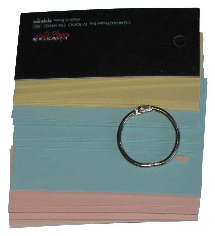 Neon Genesis Evangelion U.N. Nerv Original Logo Gainax Note Cards Pad Keychain