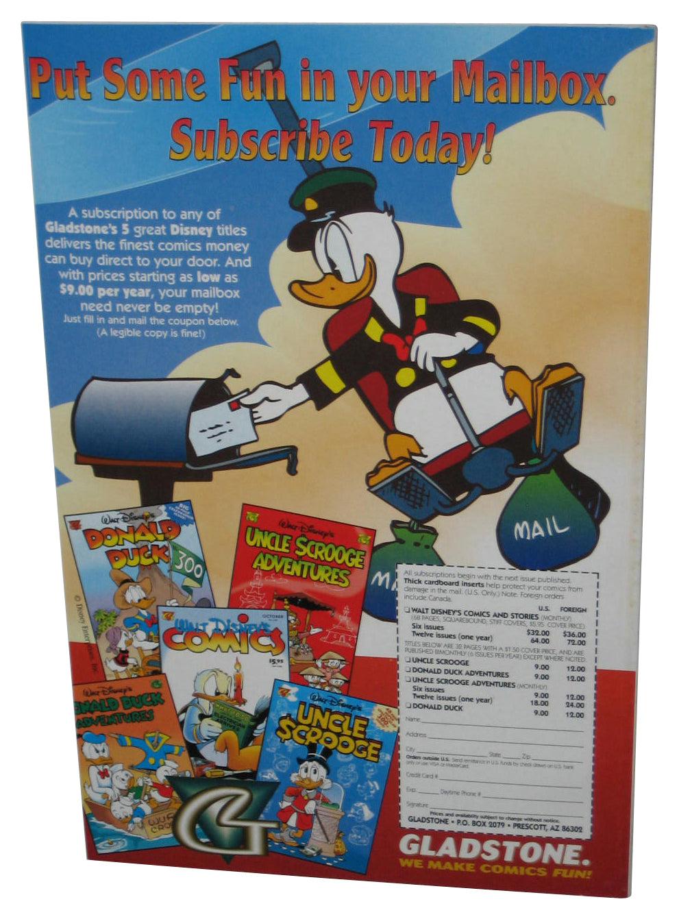 Walt Disney Comics February Paperback Book #608 - (Scrooge Angry In Chair Cover)