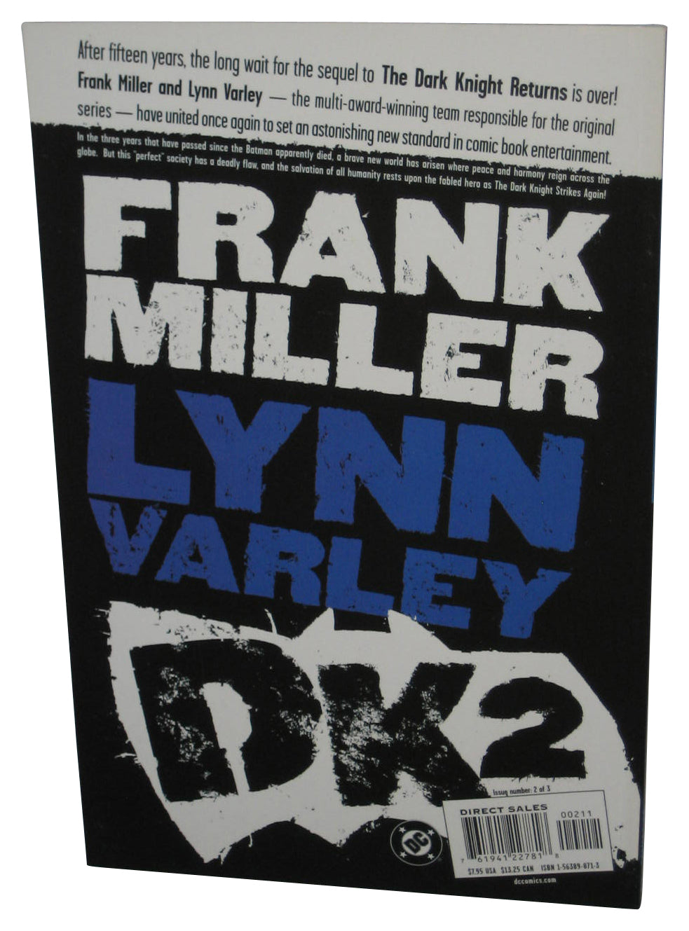 DC Comics Batman The Dark Knight Strikes Again Vol. 2 (2002) DK2 Paperback Book