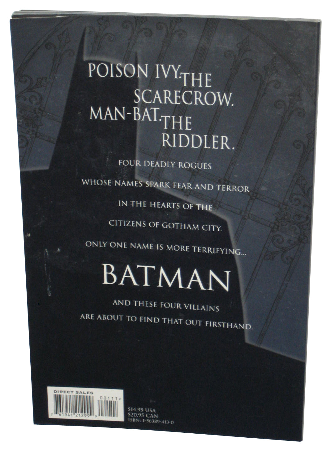 DC Comics Batman Four of A Kind (1998) Paperback Book