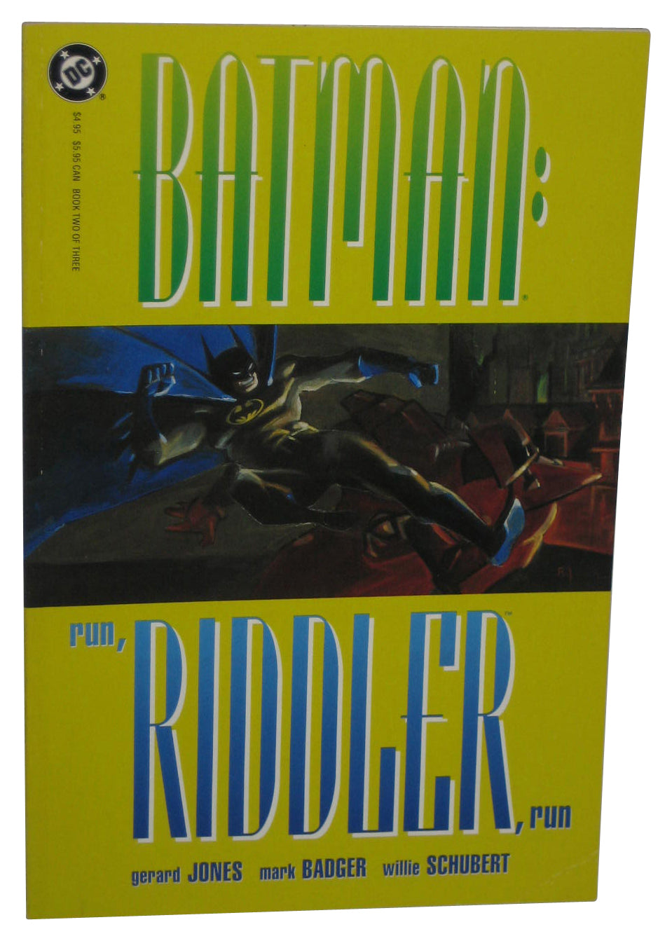 DC Comics Batman Run Riddler Run Vol. 2 (1992) Paperback Book