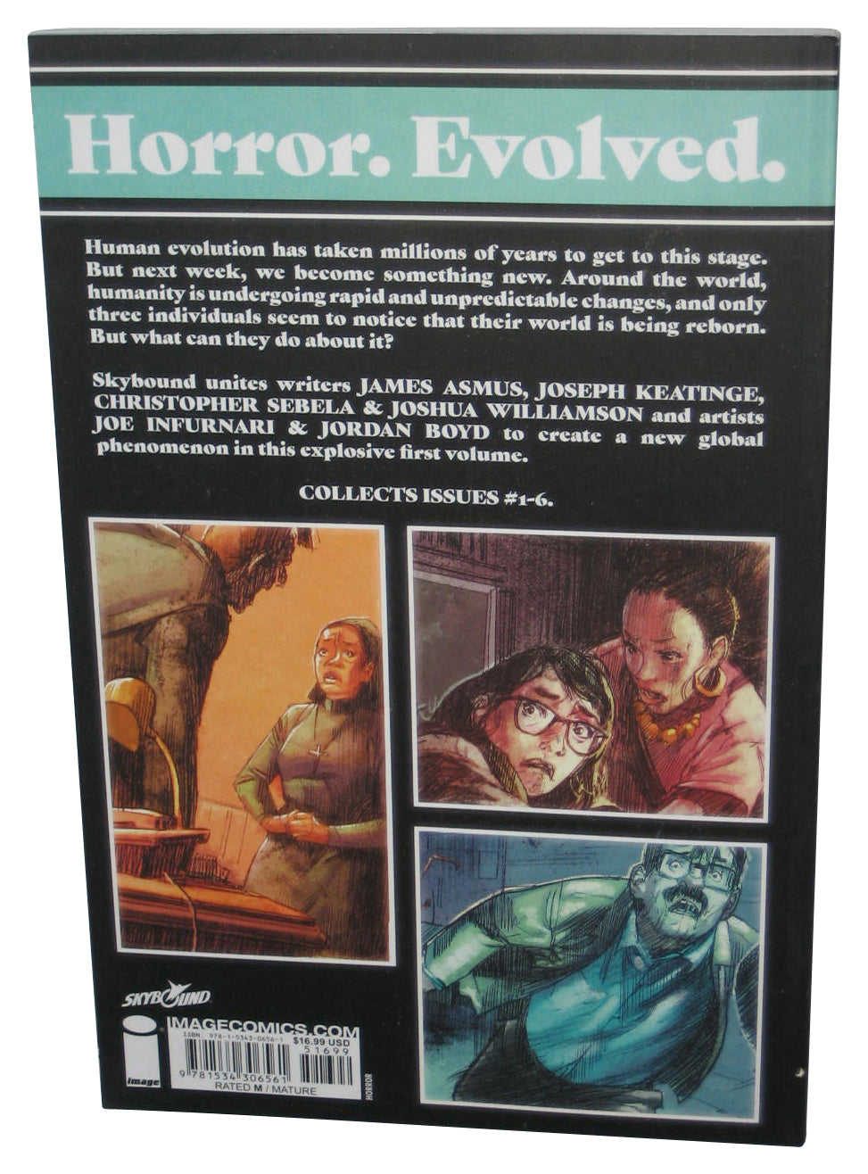 Evolution Origins of A Species Vol. 1 (2018) Image Comics Paperback Book