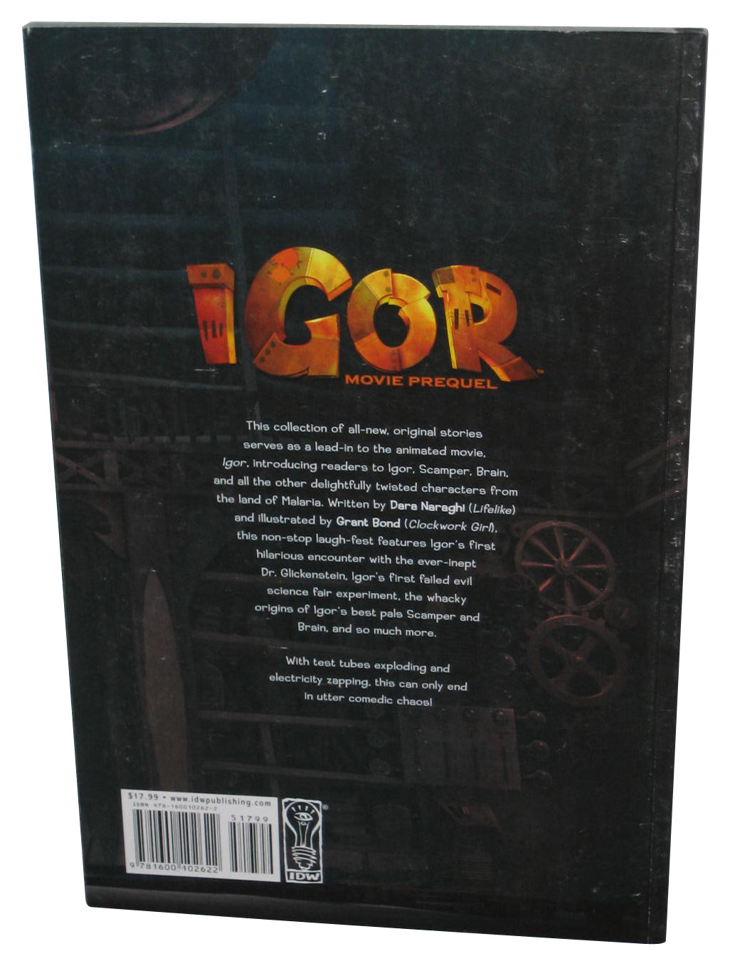 Igor Movie Prequel (2008) IDW Paperback Book