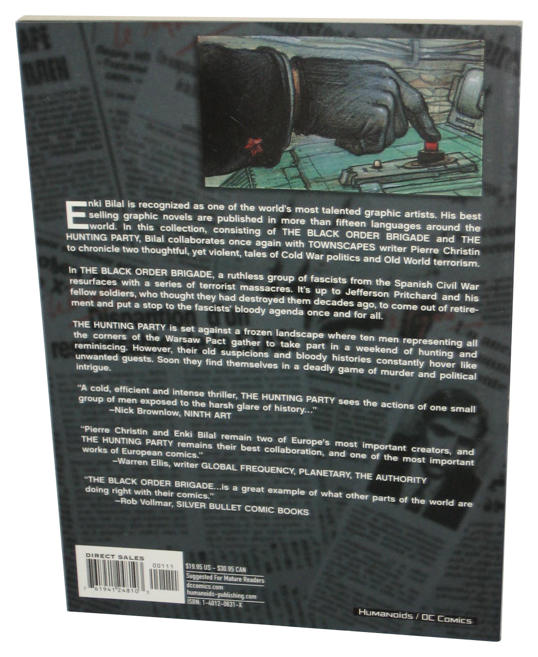 DC Comics Humanoids The Chaos Effect (2005) Paperback Book