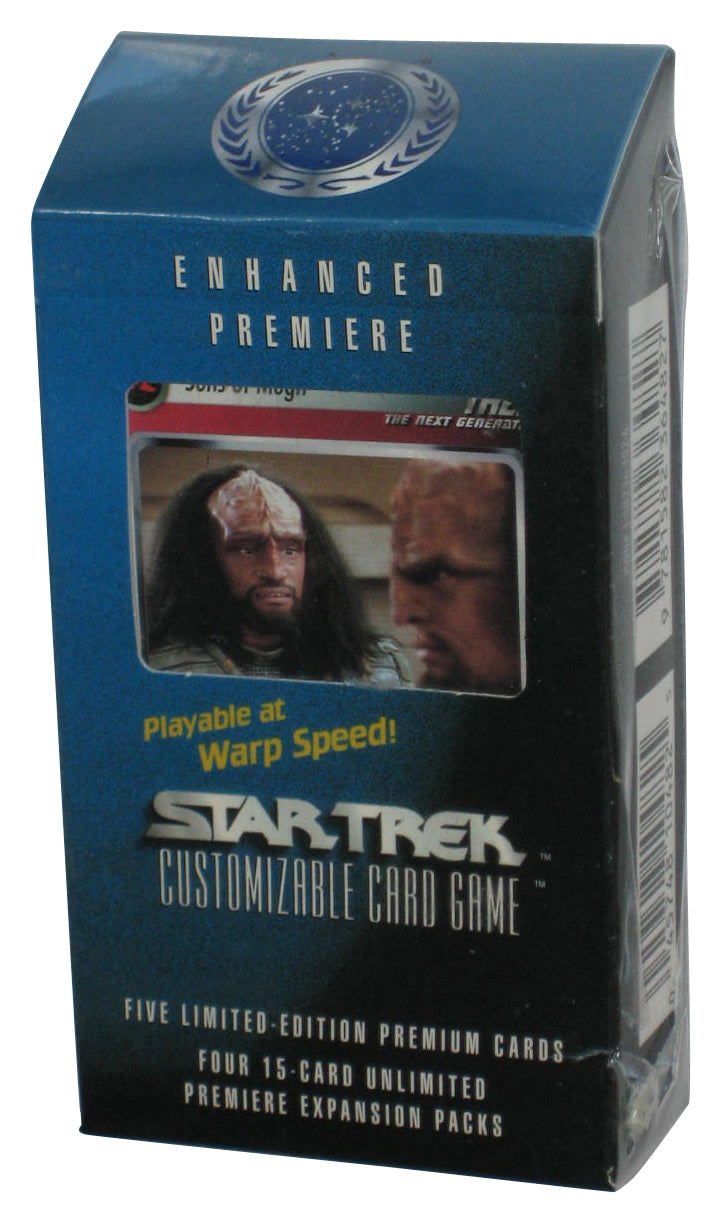 Star Trek Enhanced Premiere Customizable Card Game Expansion Packs Box