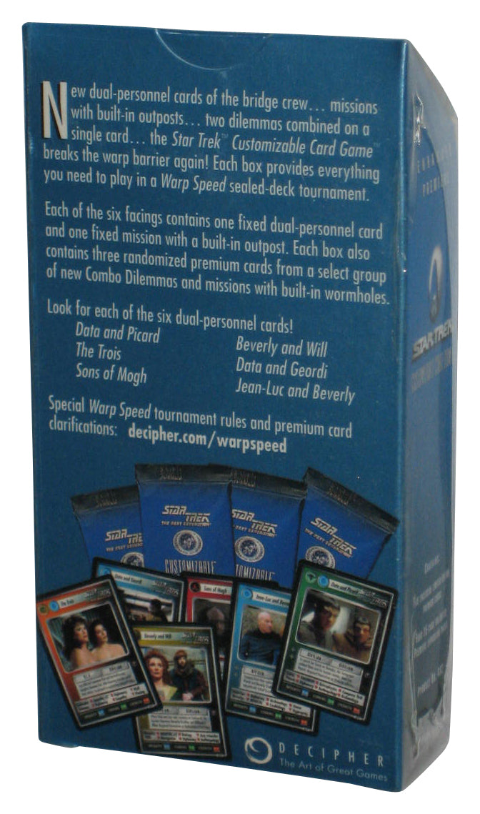 Star Trek Enhanced Premiere Customizable Card Game Expansion Packs Box