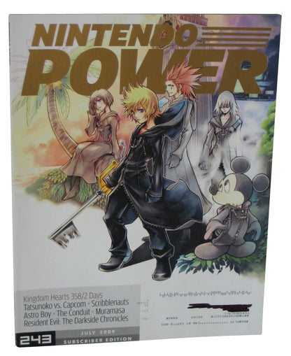 Nintendo Power July 2009 Magazine Book #243 - (Kingdom Hearts Story)