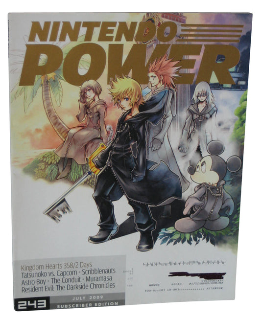 Nintendo Power July 2009 Magazine Book #243 - (Kingdom Hearts Story)