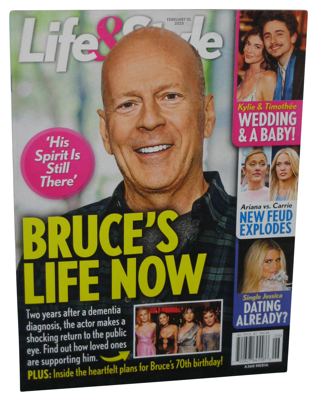 Life & Style February 10 2025 Magazine Book - (Bruce Willis Life Now Cover)
