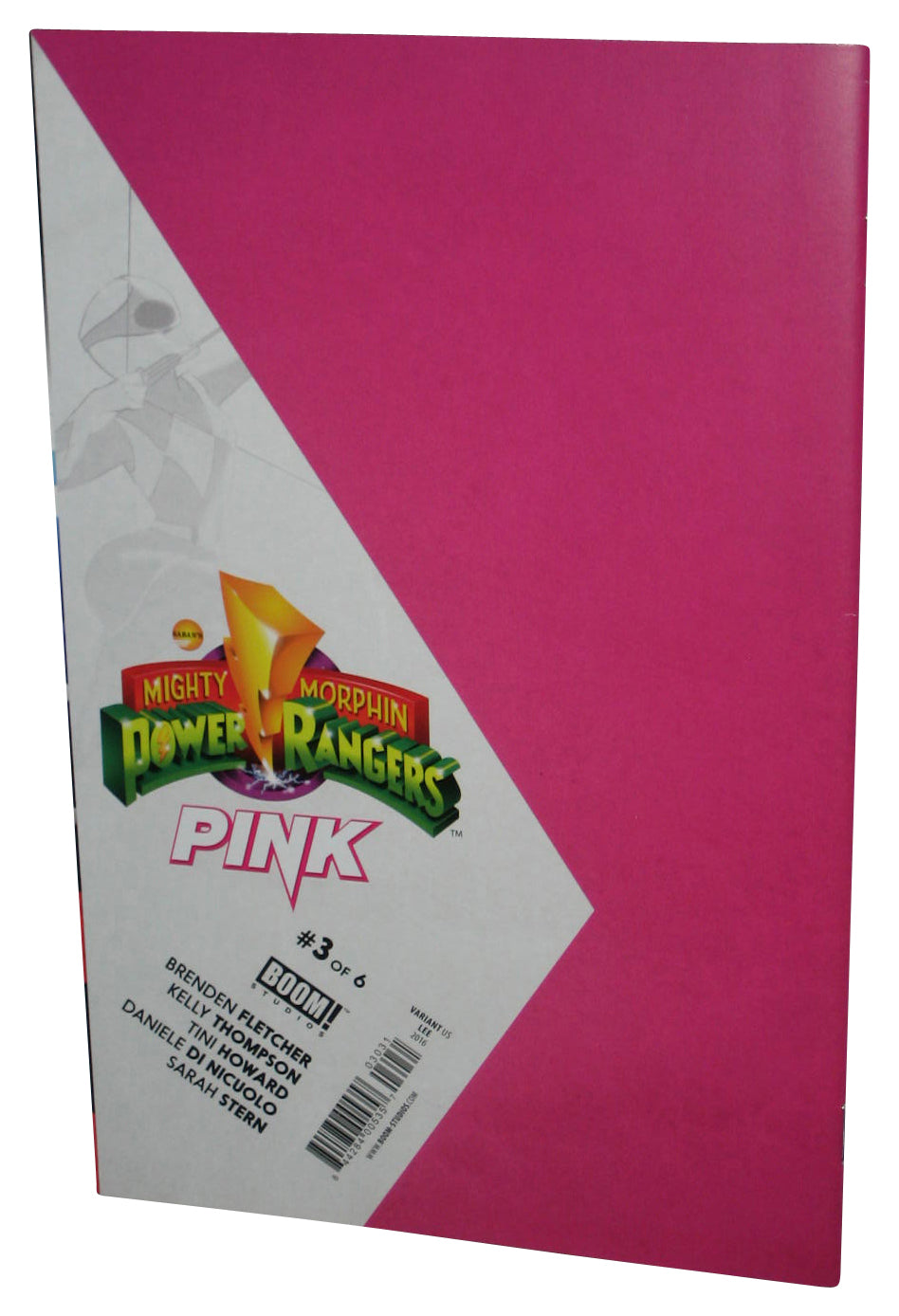 Mighty Morphin Power Rangers Pink Ranger (2016) Boom Comic Book #3 - (Lee Variant Cover)