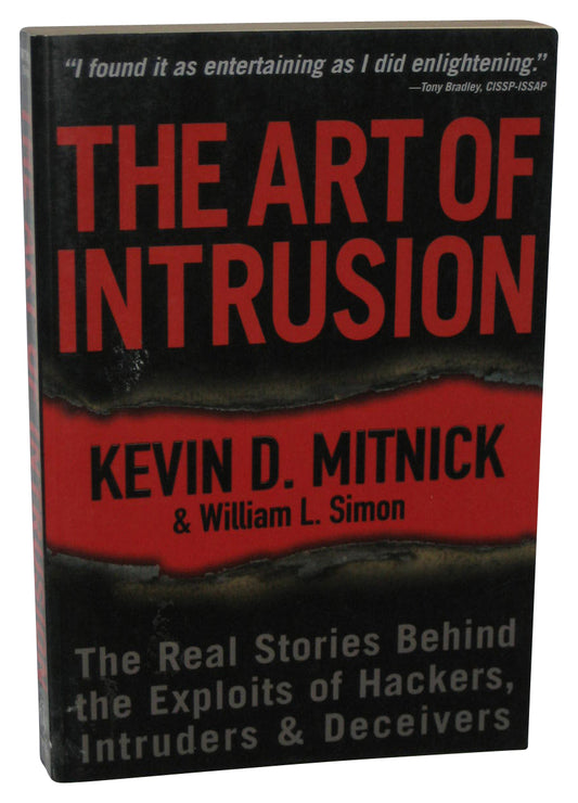 The Art of Intrusion (2005) Paperback Book - (Kevin D. Mitnick)