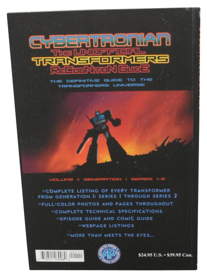 Transformers Cybertronian (2001) The Unofficial Recognition Guide Vol. 1 Paperback Book