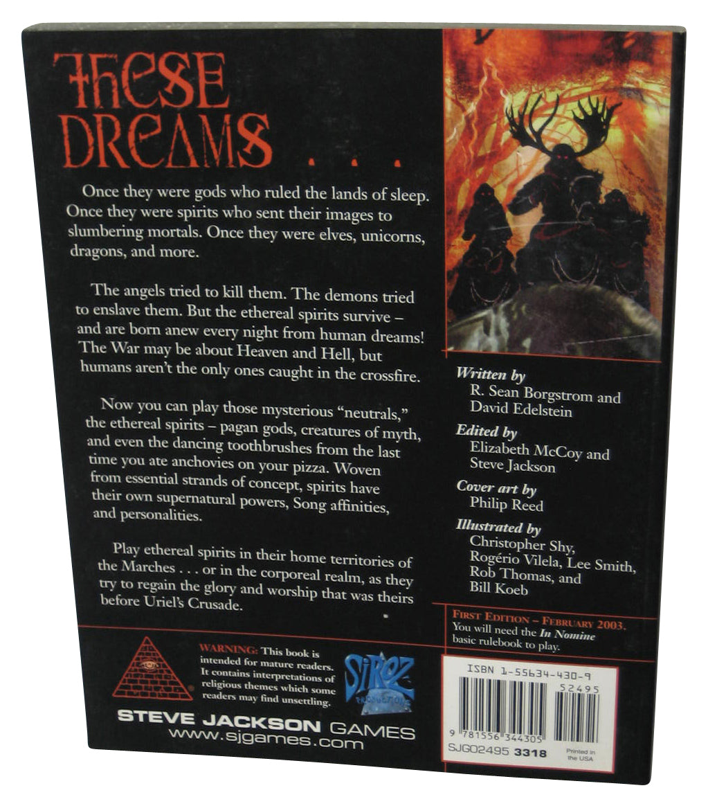 In Nomine Ethereal Players Guide (2003) Paperback Book