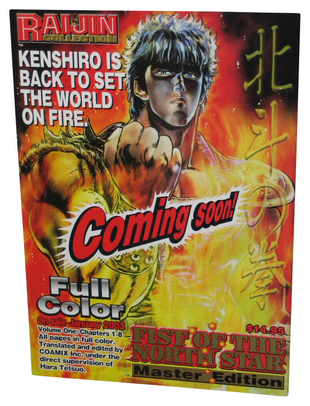 Raijin Game & Anime January 1 2003 Thin Magazine Book #3 - (Ghost In The Shell Motoko Kusanagi Cover)