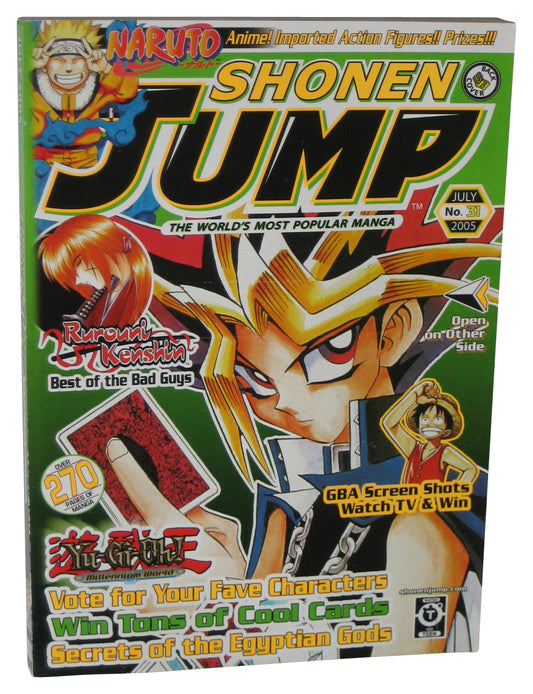 Shonen Jump July 31 2005 Anime Manga Magazine Book #31 - (Yu-Gi-Oh! Cover)
