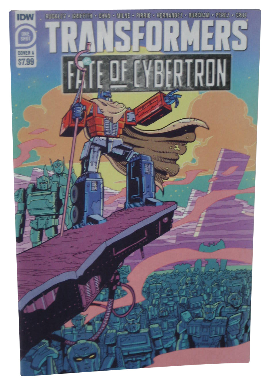 Transformers Fate of Cybertron IDW Cover A One Shot Comic Book - (Nick Brokenshire Cover)