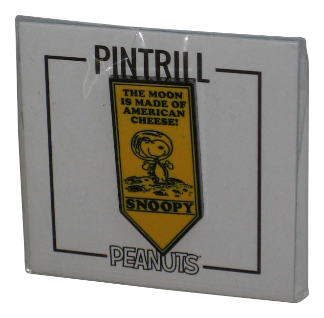 Peanuts Snoopy Astronaut Apollo Moon Is Made of American Cheese (2019) Pintrill Pin - (SDCC Exclusive)