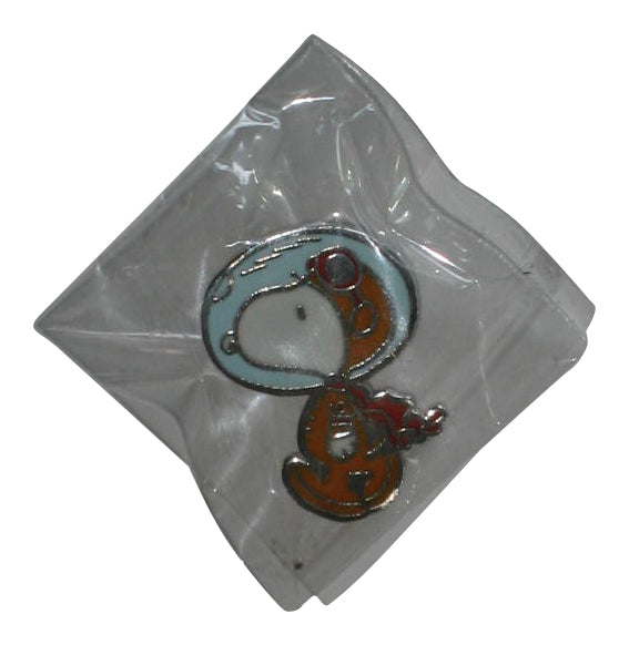 Peanuts Snoopy Astronaut Orange & Blue Pin