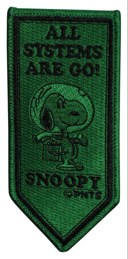 Peanuts All Systems Are Go! Green Patch