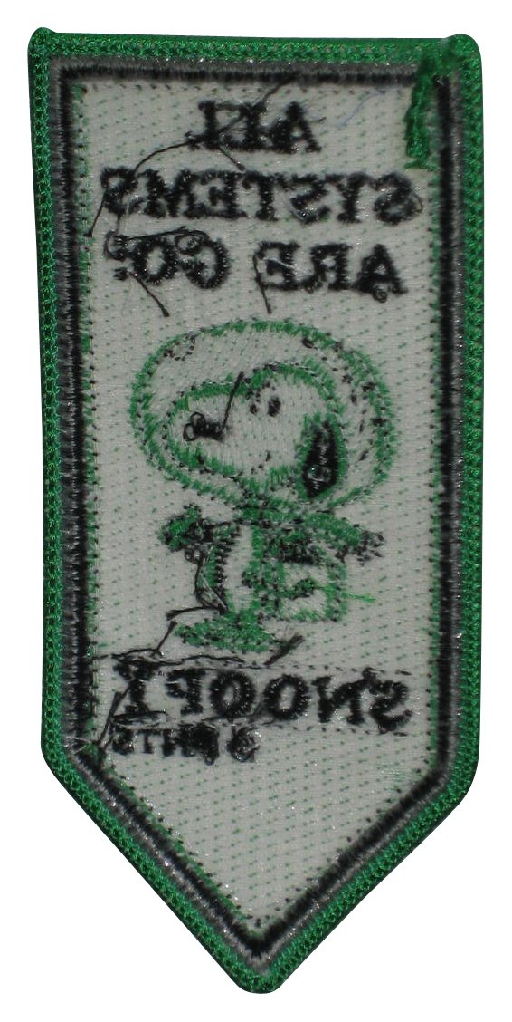 Peanuts All Systems Are Go! Green Patch