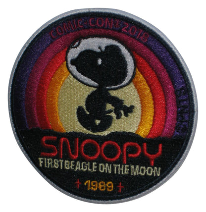 Peanuts Snoopy Comic Con 2018 First Beagle On The Moon 1969 Patch