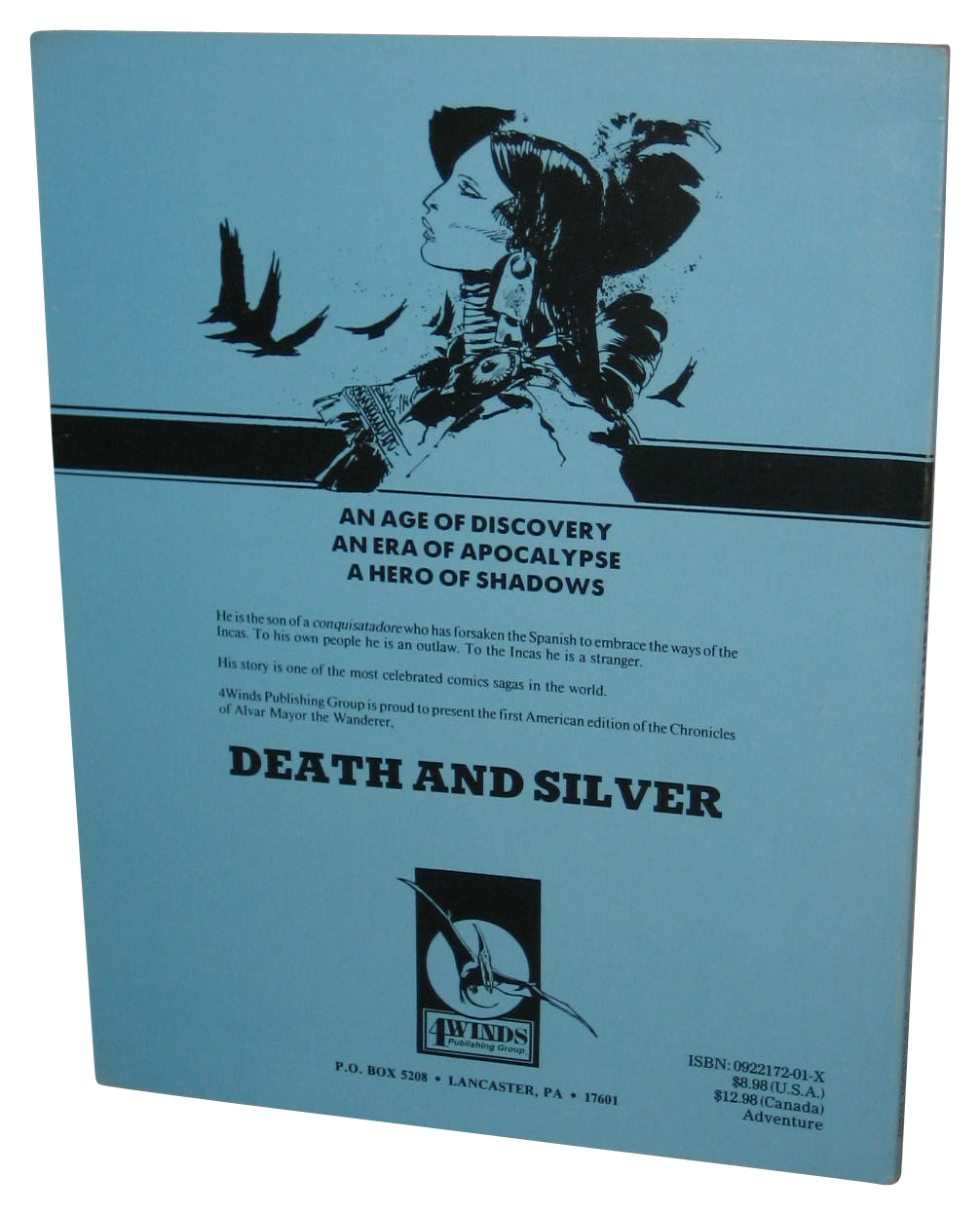 Alvar Mayor Death and Silver (1989) 4Winds Paperback Book