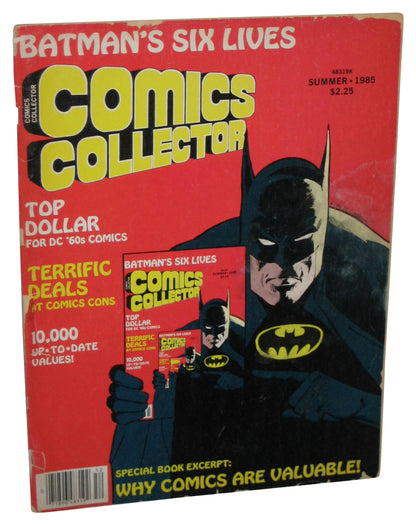 Batman Six Lives Comics Summer 1985 Collector Magazine Book