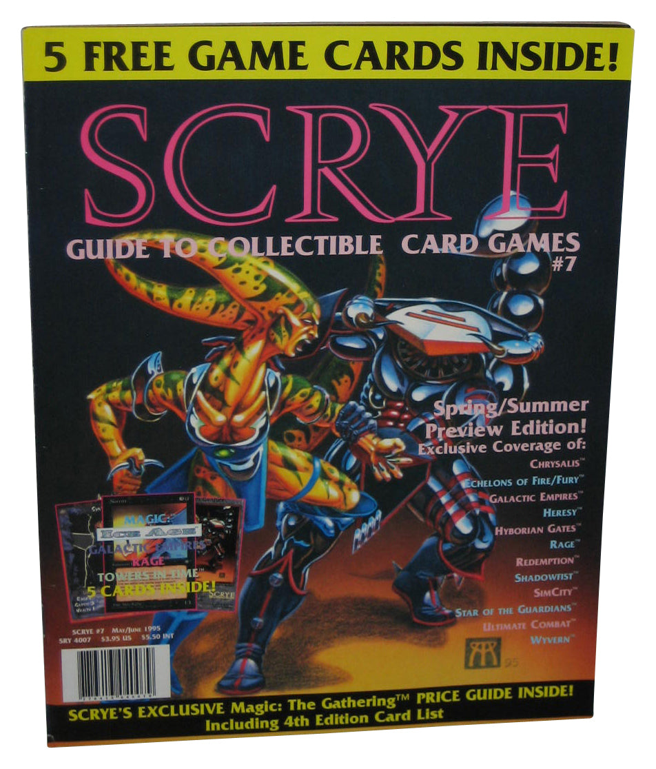 Scrye Guide To Card Games May / June 1995 Magazine Book #7