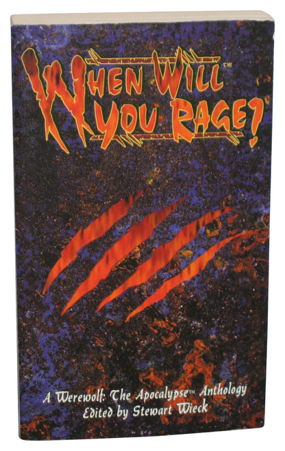 When Will You Rage? (1995) Werewolf The Apocalypse Paperback Book