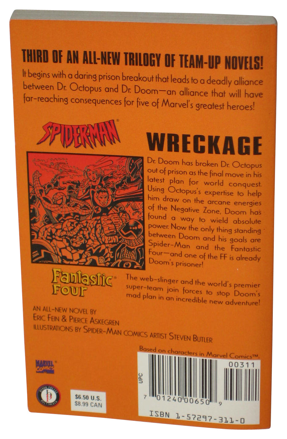 Marvel Spiderman & Fantastic Four Doom's Day Wreckage Vol. 3 (1997) Paperback Book