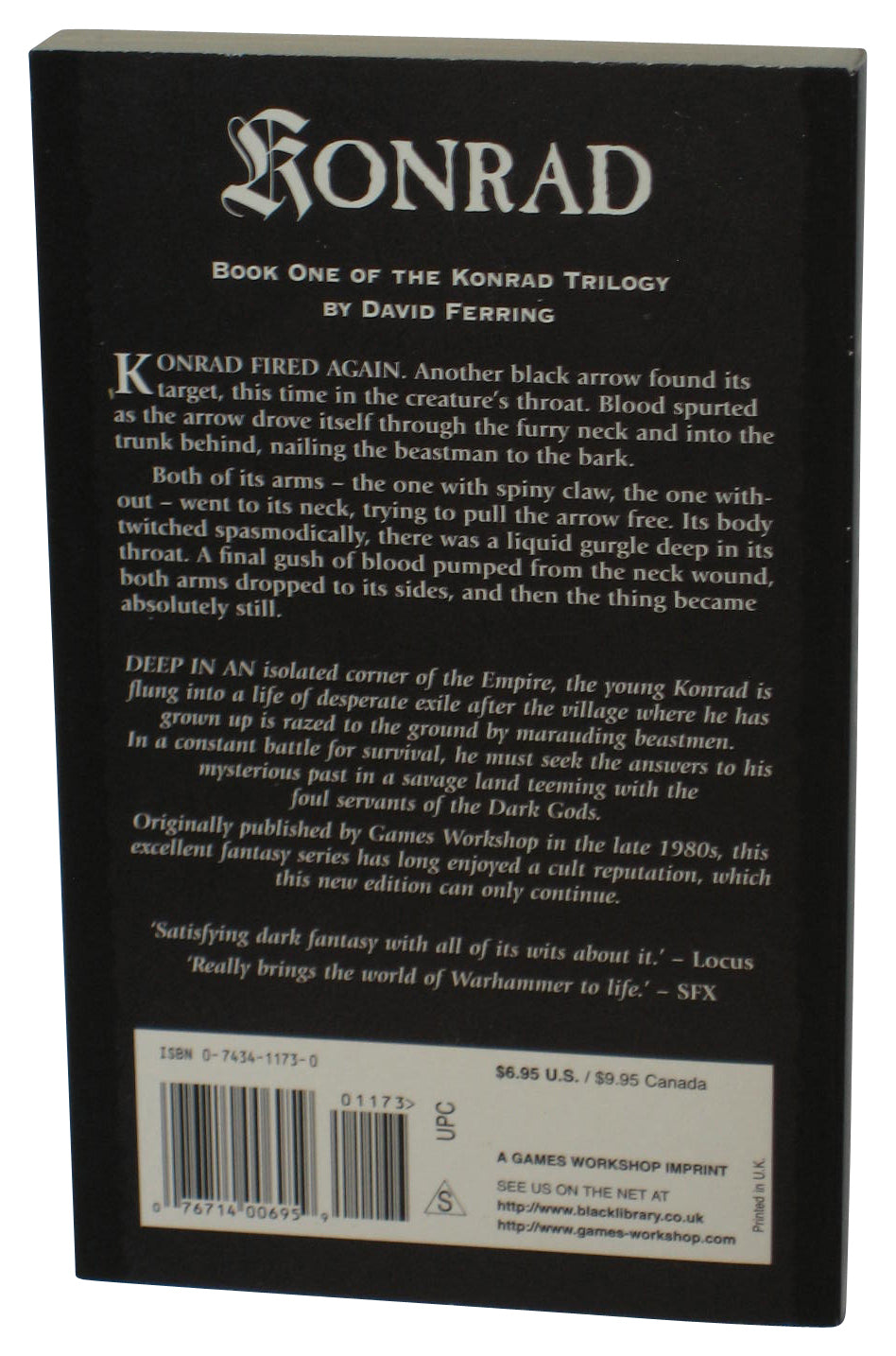 Warhammer Konrad (2004) Paperback Book - (David Ferring)