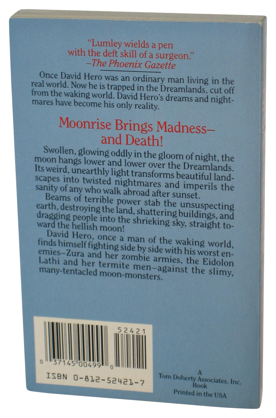 Mad Moon of Dreams Brian Lumley (1994) Paperback Book